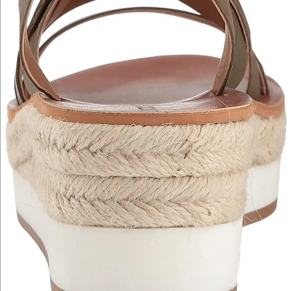 Lucky Brand Jasmei Leather Esapdrille Sandals